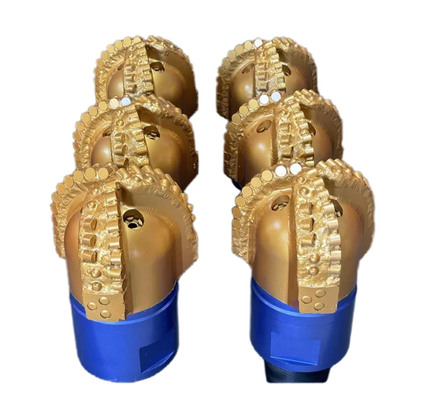 PDC Diamond Drill Bit 8 1/2" With Double Cutters For Oil Gas Well Drilling