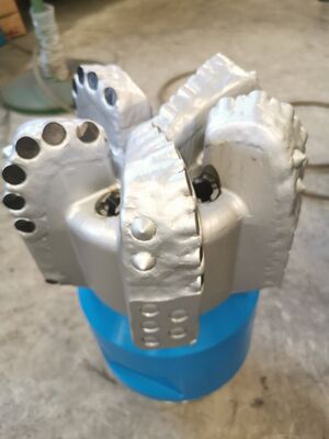 Brocas de diamante PDC de 9,5 pulgadas con cuerpo de acero y 5 cuchillas, cortador de 16 mm